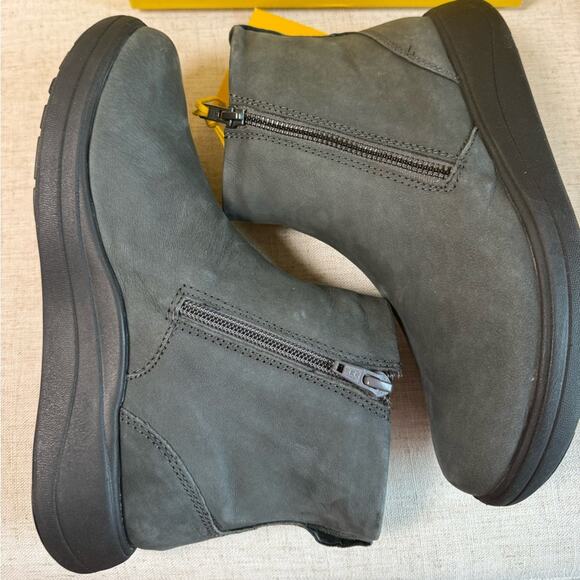 Strive Bamford II Leather Ankle Boots Dark Grey Size EU 37 US 6 New in Box NIB - Picture 6 of 9